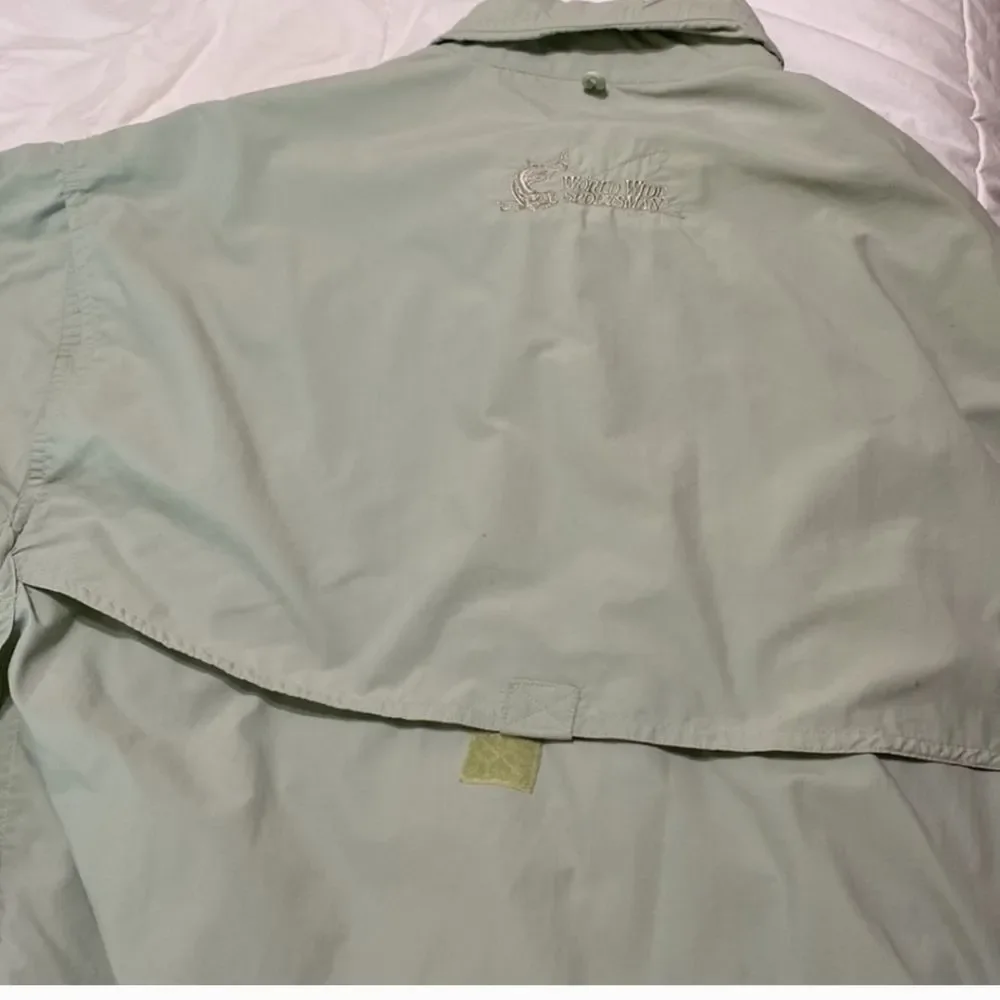 Bass Pro Worldwide Sportsman Long Sleeve Vented Button Down Shirt Men Size XL - Picture 9 of 9